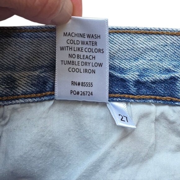 Pistola Keaton High Rise Slim Straight in Playday Sz 27 - Picture 8 of 11